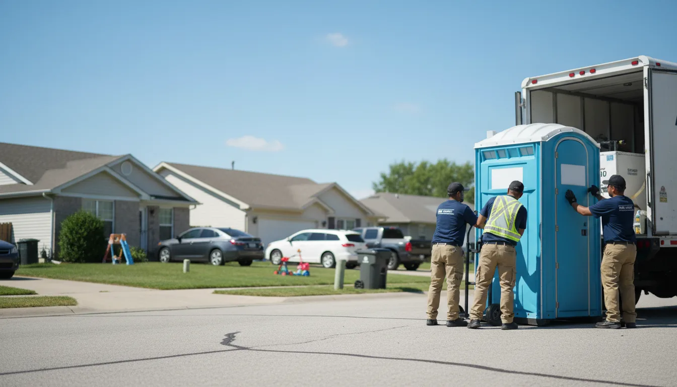 Standard Porta Potty Rentals in Gravette, AR near me